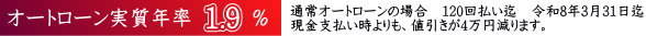 デリカD5　オートローン　値引き